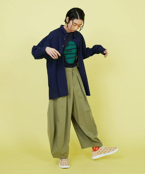 FRAPBOIS(フラボア)の「ウォークパンツ(その他パンツ・レディース・ベージュ/カーキ/ブラック・1/0)」の17枚目の写真