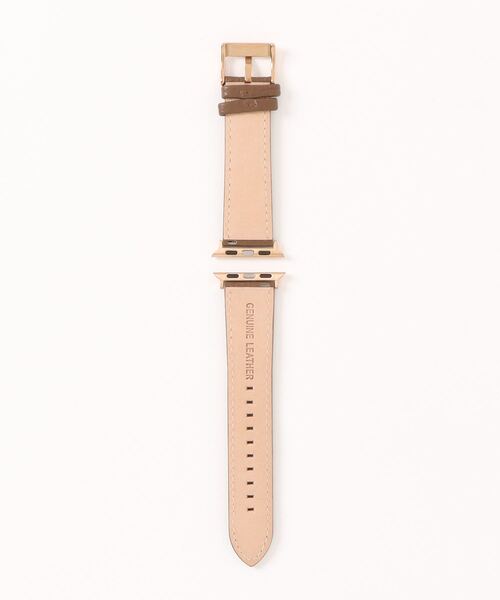 emonique(エモニーク)の「本革レザー Apple Watch バンド スマートウォッチバンド【38/40/41/42/44/45/49mm対応】(デジタル腕時計・レディース・ダークグレー/オレンジ/ホワイト/ピンク・42/38)」の10枚目の写真