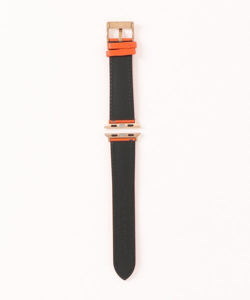 emonique(エモニーク)の「本革レザー Apple Watch バンド スマートウォッチバンド【38/40/41/42/44/45/49mm対応】(デジタル腕時計・レディース・ダークグレー/オレンジ/ホワイト/ピンク・42/38)」の11枚目の写真