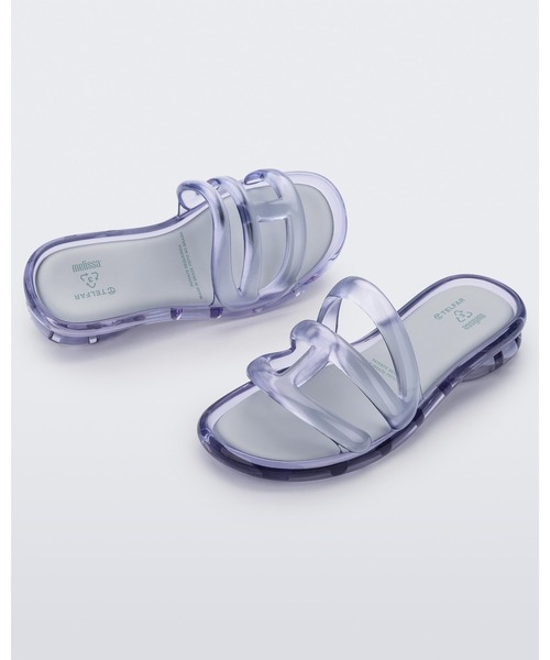melissa（メリッサ）の「MELISSA X TELFAR JELLY SLIDE（サンダル・レディース・クリア/ブラック/ブラウン/ピンク・37/38/39/40/35-36/41-42）」の4枚目の写真