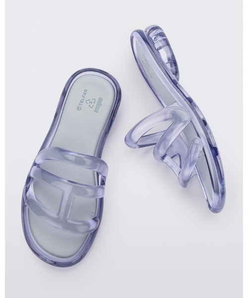 melissa（メリッサ）の「MELISSA X TELFAR JELLY SLIDE（サンダル・レディース・クリア/ブラック/ブラウン/ピンク・37/38/39/40/35-36/41-42）」の7枚目の写真
