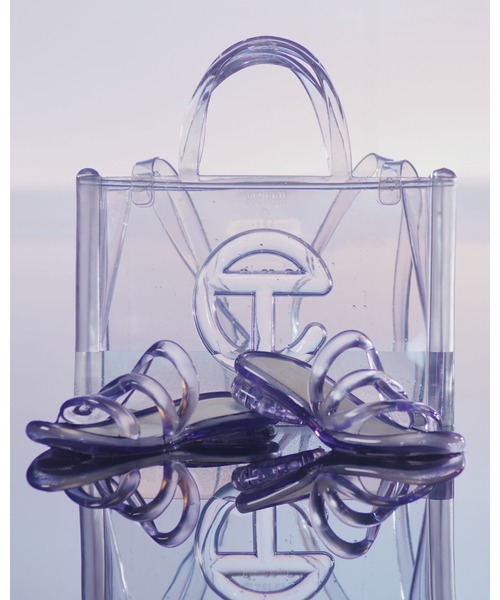 melissa（メリッサ）の「MELISSA X TELFAR JELLY SLIDE（サンダル・レディース・クリア/ブラック/ブラウン/ピンク・37/38/39/40/35-36/41-42）」の8枚目の写真