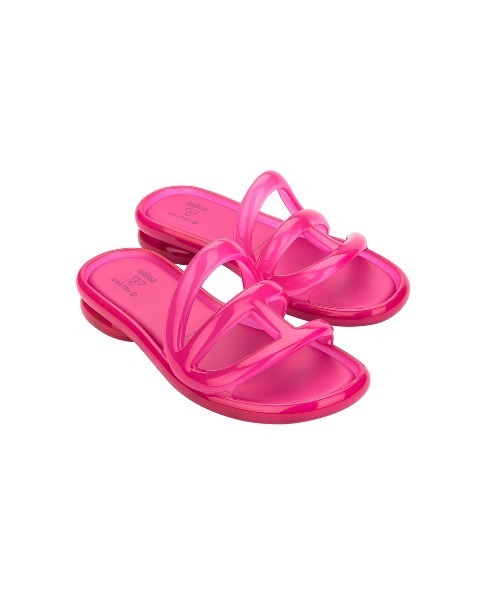 melissa（メリッサ）の「MELISSA X TELFAR JELLY SLIDE（サンダル・レディース・クリア/ブラック/ブラウン/ピンク・37/38/39/40/35-36/41-42）」の16枚目の写真
