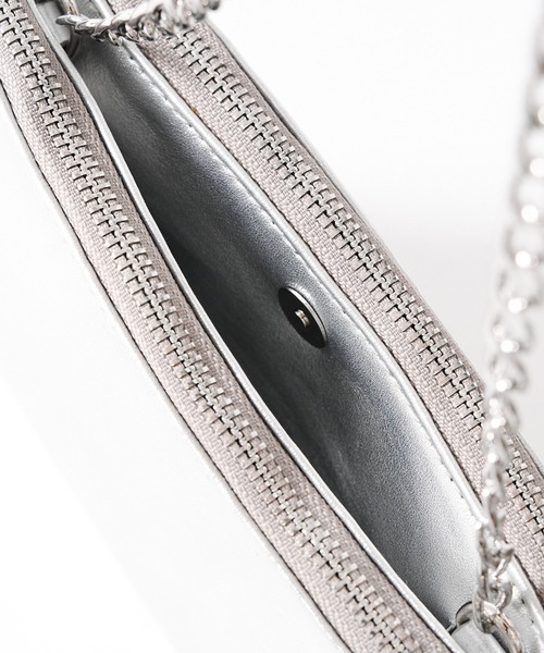 RIVE DROITE(リヴドロワ)の「レザーマルチポシェット(ショルダーバッグ・レディース・ブラック/シルバー・FREE)」の15枚目の写真