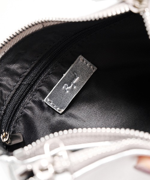 RIVE DROITE(リヴドロワ)の「レザーマルチポシェット(ショルダーバッグ・レディース・ブラック/シルバー・FREE)」の19枚目の写真