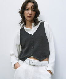 CORDERA コットンニットベスト Bshop（ビショップ）の「CORDERA | コットンニットベスト WOMEN
