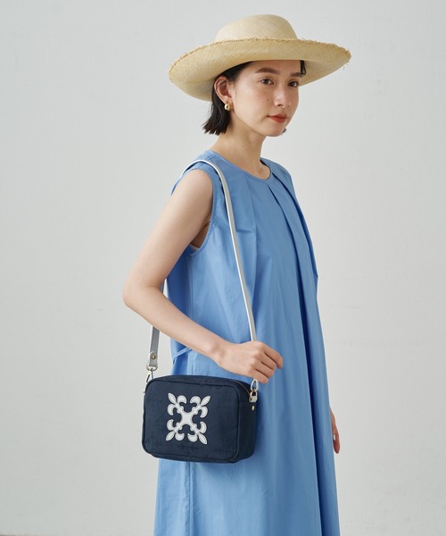 russet（ラシット）の「［WEB限定］刺し子ミニショルダーバッグ
