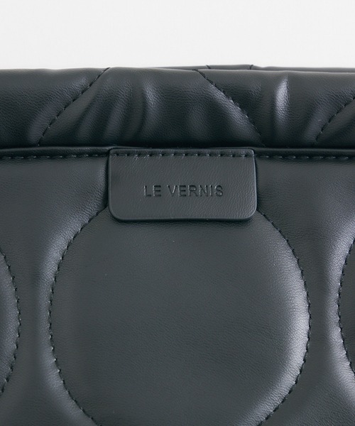 Paradise Picnic（パラダイスピクニック）の「LEVERNIS　キルティングクラッチ（クラッチバッグ・レディース・ブラック・FREE）」の16枚目の写真