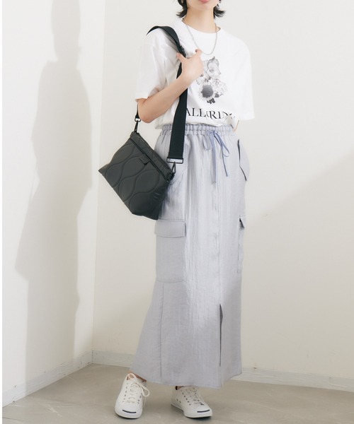 Paradise Picnic（パラダイスピクニック）の「LEVERNIS　キルティングクラッチ（クラッチバッグ・レディース・ブラック・FREE）」の6枚目の写真