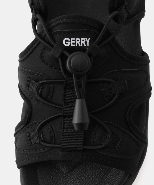 GERRY（ジェリー）の「【KIDS】【GERRY/ジェリー別注】アジャストスピンドルスニーカーサンダル/リンクコーデ（サンダル・キッズ・キナリ/ブラック・20/19/22/21）」の6枚目の写真