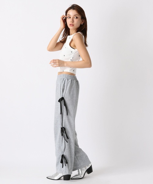 FOREVER 21（フォーエバー トゥエンティーワン）の「【2024SS】カラーアメスリタンク（タンクトップ・レディース・ホワイト系その他/レッド/ブラック/オフホワイト/ブラック系その他/ホワイト×ブラック/グレー×ホワイト・SMALL/MEDIUM）」の11枚目の写真