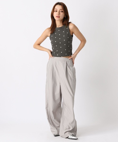 FOREVER 21（フォーエバー トゥエンティーワン）の「【2024SS】カラーアメスリタンク（タンクトップ・レディース・ホワイト系その他/レッド/ブラック/オフホワイト/ブラック系その他/ホワイト×ブラック/グレー×ホワイト・SMALL/MEDIUM）」の13枚目の写真