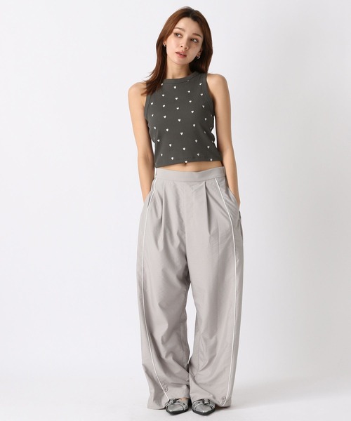 FOREVER 21（フォーエバー トゥエンティーワン）の「【2024SS】カラーアメスリタンク（タンクトップ・レディース・ホワイト系その他/レッド/ブラック/オフホワイト/ブラック系その他/ホワイト×ブラック/グレー×ホワイト・SMALL/MEDIUM）」の14枚目の写真