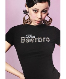 tシャツ A'GEM/9 × .kom 「Beer Bro/ビアブロー」VネックT レディース A'GEM/9 × .kom 『Beer Bro/ビアブロー』VネックT インポート