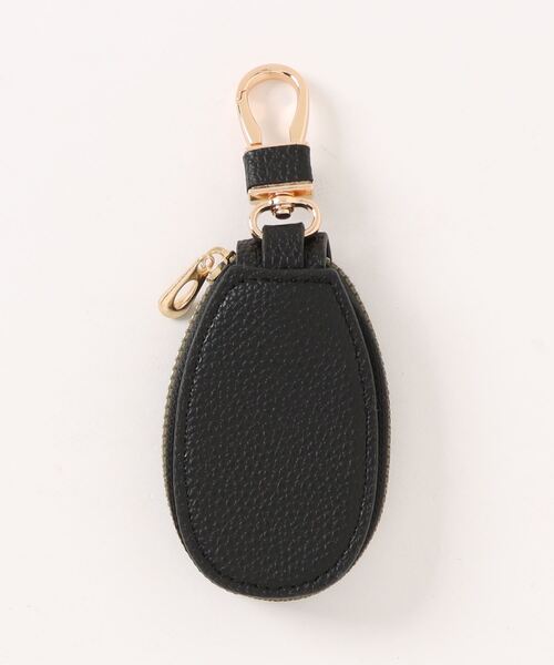 TONE SELECT GOODS（トーンセレクトグッズ）の「【float】シンプル ラウンド キーケース 【7色展開】(チェーン付き)（キーケース/キーアクセサリー・レディース・ダークブラウン/ピンク/レッド/ブラック/ベビーピンク/ライトブラウン/ワインレッド・FREE）」の11枚目の写真