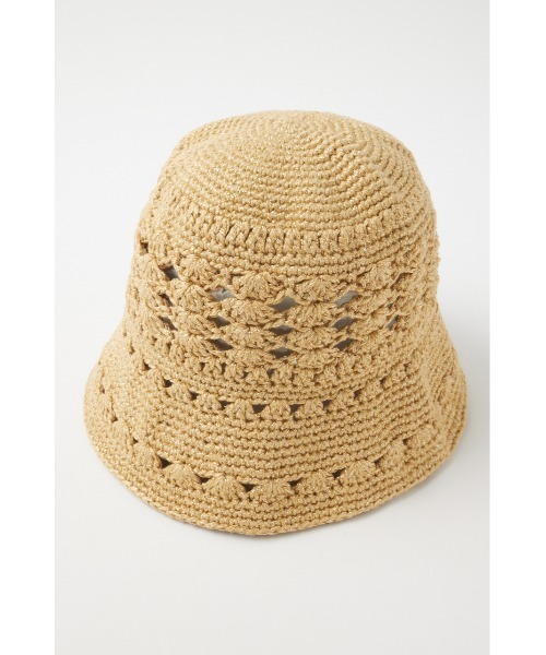 MOUSSY(マウジー)の「GLITTER バケットハット(ハット・レディース・ブラック/ベージュ・FREE)」の10枚目の写真