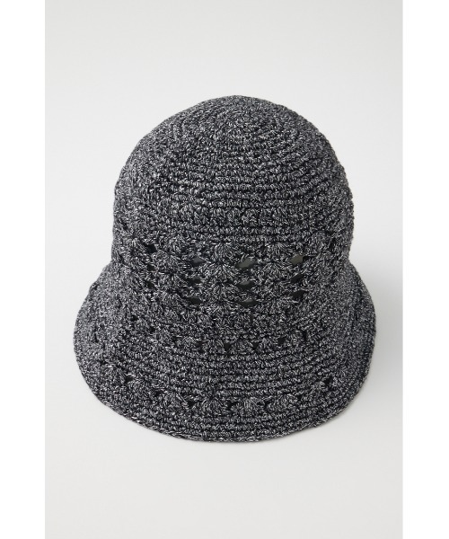 MOUSSY(マウジー)の「GLITTER バケットハット(ハット・レディース・ブラック/ベージュ・FREE)」の17枚目の写真