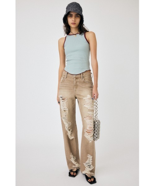 MOUSSY(マウジー)の「GLITTER バケットハット(ハット・レディース・ブラック/ベージュ・FREE)」の8枚目の写真