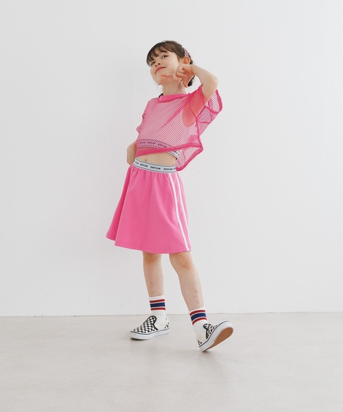 BAYFLOW(ベイフロー)の「ラインスカート(KIDS)(スカート・キッズ・ピンク/パープル/ブラック・140cm/130cm/120cm/150cm)」の14枚目の写真