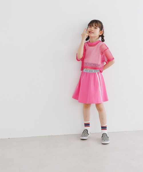 BAYFLOW(ベイフロー)の「ラインスカート(KIDS)(スカート・キッズ・ピンク/パープル/ブラック・140cm/130cm/120cm/150cm)」の16枚目の写真