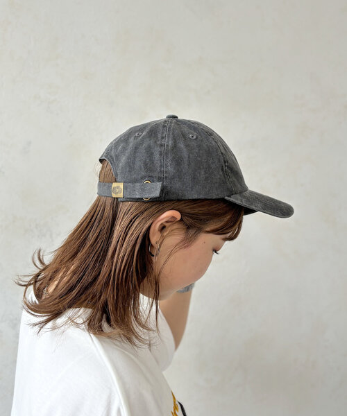 FRUIT OF THE LOOM（フルーツオブザルーム）の「ピグメントロゴキャップ（キャップ・メンズ・ブラック/アイボリー/チャコールグレー/ベージュ・FREE）」の10枚目の写真