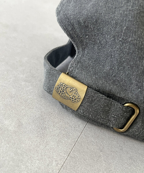 FRUIT OF THE LOOM（フルーツオブザルーム）の「ピグメントロゴキャップ（キャップ・メンズ・ブラック/アイボリー/チャコールグレー/ベージュ・FREE）」の14枚目の写真