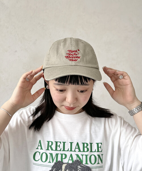 FRUIT OF THE LOOM（フルーツオブザルーム）の「ピグメントロゴキャップ（キャップ・メンズ・ブラック/アイボリー/チャコールグレー/ベージュ・FREE）」の20枚目の写真