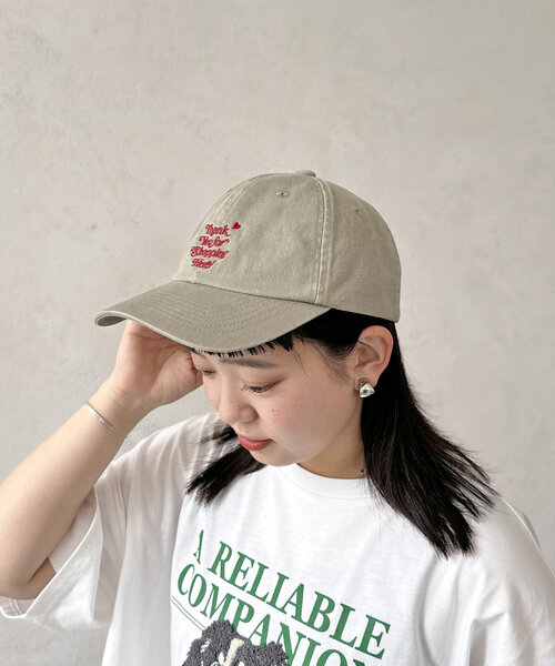 FRUIT OF THE LOOM（フルーツオブザルーム）の「ピグメントロゴキャップ（キャップ・メンズ・ブラック/アイボリー/チャコールグレー/ベージュ・FREE）」の21枚目の写真