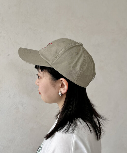 FRUIT OF THE LOOM（フルーツオブザルーム）の「ピグメントロゴキャップ（キャップ・メンズ・ブラック/アイボリー/チャコールグレー/ベージュ・FREE）」の22枚目の写真