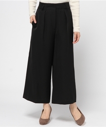 allureville | ワンタック９分丈ワイドパンツ(その他パンツ)