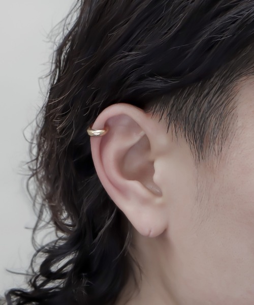 SBG（エスビー）の「SBG シンプルイヤーカフ（イヤーカフ・メンズ・ゴールド/シルバー・FREE）」の2枚目の写真