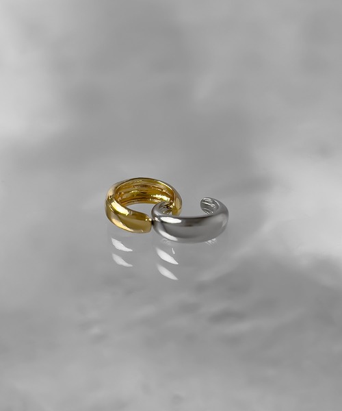 SBG（エスビー）の「SBG シンプルイヤーカフ（イヤーカフ・メンズ・ゴールド/シルバー・FREE）」の4枚目の写真