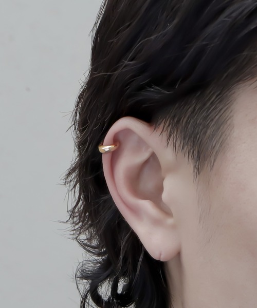 SBG（エスビー）の「SBG シンプルイヤーカフ（イヤーカフ・メンズ・ゴールド/シルバー・FREE）」の3枚目の写真