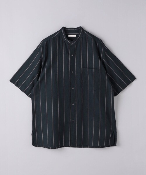 UNITED ARROWS(ユナイテッドアローズ)の「Moldivaa ショートスリーブ バンドカラーシャツ(シャツ/ブラウス・メンズ・ホワイト/ネイビー/その他1・S/M/L/XL)」の10枚目の写真