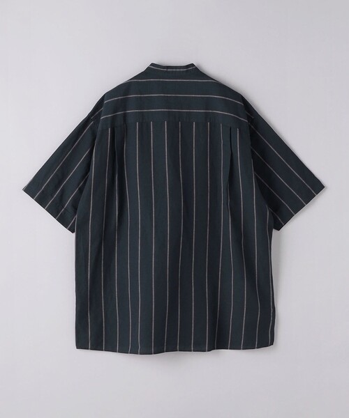 UNITED ARROWS(ユナイテッドアローズ)の「Moldivaa ショートスリーブ バンドカラーシャツ(シャツ/ブラウス・メンズ・ホワイト/ネイビー/その他1・S/M/L/XL)」の11枚目の写真