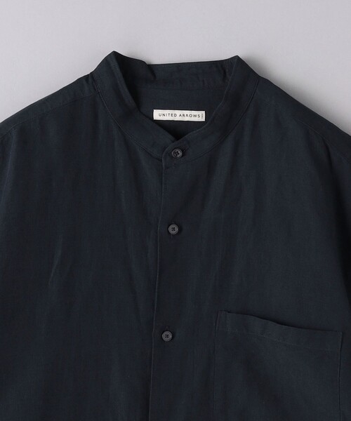UNITED ARROWS(ユナイテッドアローズ)の「Moldivaa ショートスリーブ バンドカラーシャツ(シャツ/ブラウス・メンズ・ホワイト/ネイビー/その他1・S/M/L/XL)」の21枚目の写真