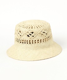 studio CLIP | ラフィア透かし編みハット(ハット)