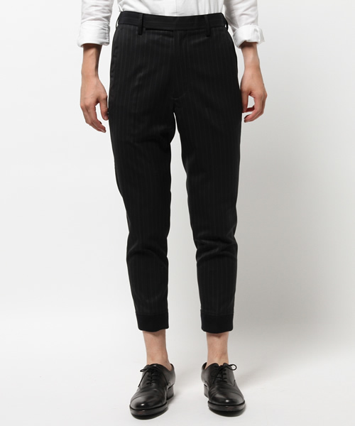 EDIFICE(エディフィス)の「◇T/Wストライプ イージーリブスラックス(その他パンツ・メンズ・ネイビー/チャコールグレー・46/48/42/44)」の12枚目の写真