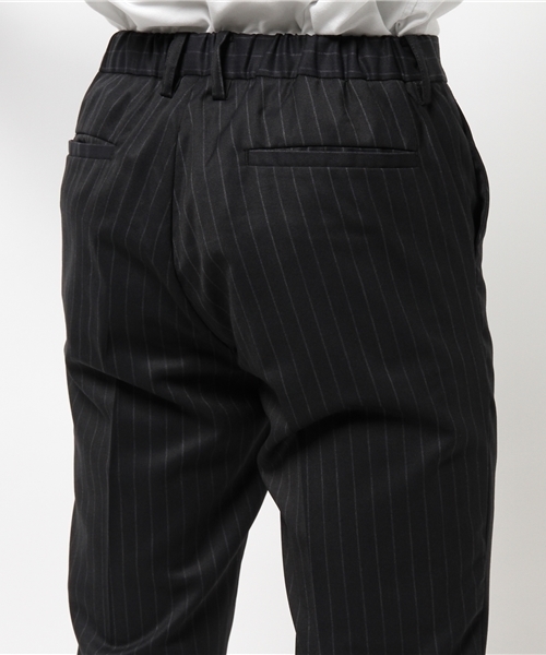 EDIFICE(エディフィス)の「◇T/Wストライプ イージーリブスラックス(その他パンツ・メンズ・ネイビー/チャコールグレー・46/48/42/44)」の14枚目の写真