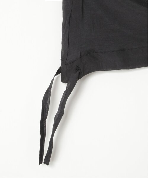 VENCEEXCHANGE（ヴァンスエクスチェンジ）の「ウエスト絞りフレンチブラウス（シャツ/ブラウス・レディース・ブラック/ブラウン系/オフホワイト・FREE）」の8枚目の写真