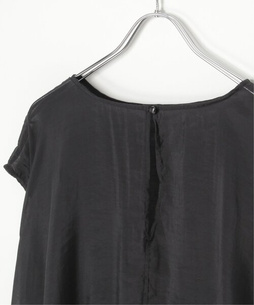 VENCEEXCHANGE（ヴァンスエクスチェンジ）の「ウエスト絞りフレンチブラウス（シャツ/ブラウス・レディース・ブラック/ブラウン系/オフホワイト・FREE）」の10枚目の写真