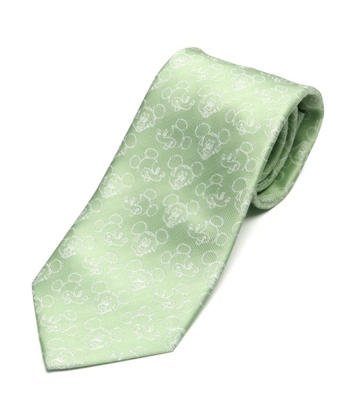 TOKYO SHIRTS（トウキョウシャツ）の「【Disney ディズニー】ベーシックネクタイ（ネクタイ・メンズ・サックスブルー系1/サックスブルー系2/サックスブルー系3/サックスブルー系4/イエロー系1/ピンク系2/ピンク系3/シルバー系1/グレー系1/ベージュ系2/サックスブルー系5/ワイン系1/シルバー系3/ベージュ系1/グリーン系1/ネイビー系2/サックスブルー系6/ブルー系2/イエロー系2/ワイン系2/シルバー系2/シルバー系4/グレー系2/グレー系3/ブルー系3/ネイビー系1・FREE）」の6枚目の写真