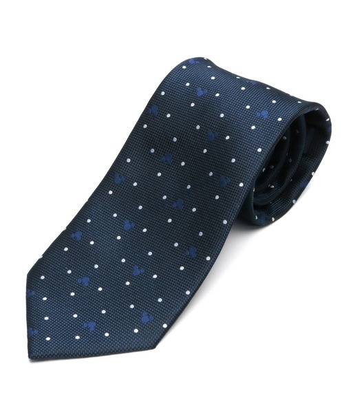 TOKYO SHIRTS（トウキョウシャツ）の「【Disney ディズニー】ベーシックネクタイ（ネクタイ・メンズ・サックスブルー系1/サックスブルー系2/サックスブルー系3/サックスブルー系4/イエロー系1/ピンク系2/ピンク系3/シルバー系1/グレー系1/ベージュ系2/サックスブルー系5/ワイン系1/シルバー系3/ベージュ系1/グリーン系1/ネイビー系2/サックスブルー系6/ブルー系2/イエロー系2/ワイン系2/シルバー系2/シルバー系4/グレー系2/グレー系3/ブルー系3/ネイビー系1・FREE）」の7枚目の写真