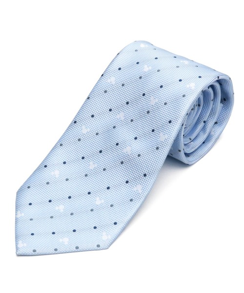 TOKYO SHIRTS（トウキョウシャツ）の「【Disney ディズニー】ベーシックネクタイ（ネクタイ・メンズ・サックスブルー系1/サックスブルー系2/サックスブルー系3/サックスブルー系4/イエロー系1/ピンク系2/ピンク系3/シルバー系1/グレー系1/ベージュ系2/サックスブルー系5/ワイン系1/シルバー系3/ベージュ系1/グリーン系1/ネイビー系2/サックスブルー系6/ブルー系2/イエロー系2/ワイン系2/シルバー系2/シルバー系4/グレー系2/グレー系3/ブルー系3/ネイビー系1・FREE）」の9枚目の写真