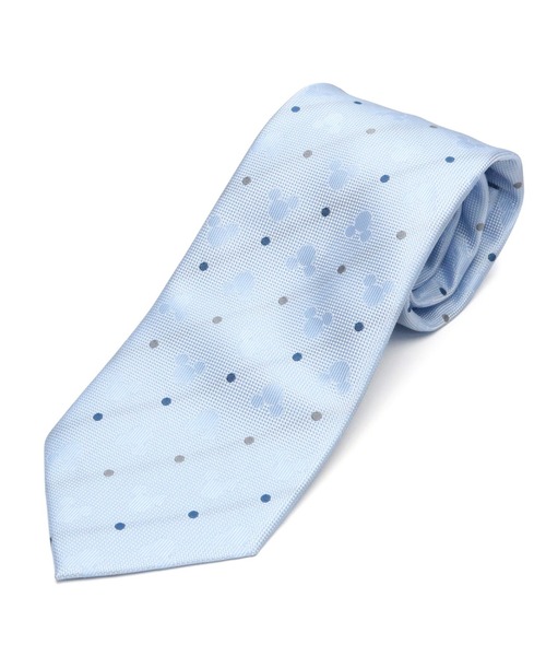 TOKYO SHIRTS（トウキョウシャツ）の「【Disney ディズニー】ベーシックネクタイ（ネクタイ・メンズ・サックスブルー系1/サックスブルー系2/サックスブルー系3/サックスブルー系4/イエロー系1/ピンク系2/ピンク系3/シルバー系1/グレー系1/ベージュ系2/サックスブルー系5/ワイン系1/シルバー系3/ベージュ系1/グリーン系1/ネイビー系2/サックスブルー系6/ブルー系2/イエロー系2/ワイン系2/シルバー系2/シルバー系4/グレー系2/グレー系3/ブルー系3/ネイビー系1・FREE）」の10枚目の写真