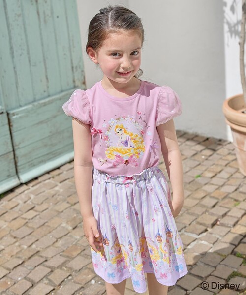 セール】【ディズニープリンセス/フローズン】総柄 スカート（スカート