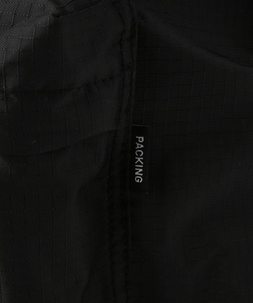 PACKING（パッキング）の「【 PACKING / パッキング 】TRAIL BACK PACK / トレイルバックパック（バックパック/リュック・メンズ・ブラック/ホワイト・FREE）」の6枚目の写真