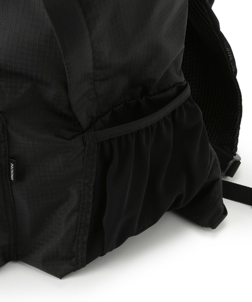 PACKING（パッキング）の「【 PACKING / パッキング 】TRAIL BACK PACK / トレイルバックパック（バックパック/リュック・メンズ・ブラック/ホワイト・FREE）」の9枚目の写真