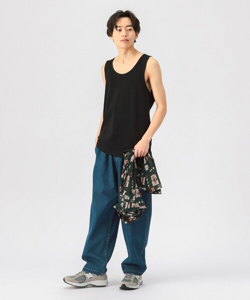 BEAMS HEART(ビームスハート)の「ベーシック タンクトップ(タンクトップ・メンズ・ホワイト/ブラック/ブラウン系その他4・SMALL/MEDIUM/LARGE)」の8枚目の写真