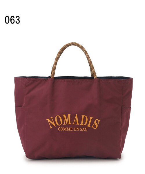 NOMADIS(ノマディス)の「◆NOMADIS(ノマディス) SAC2W トートバック(トートバッグ・レディース・ブルー/ベージュ/ワインレッド・00)」の6枚目の写真